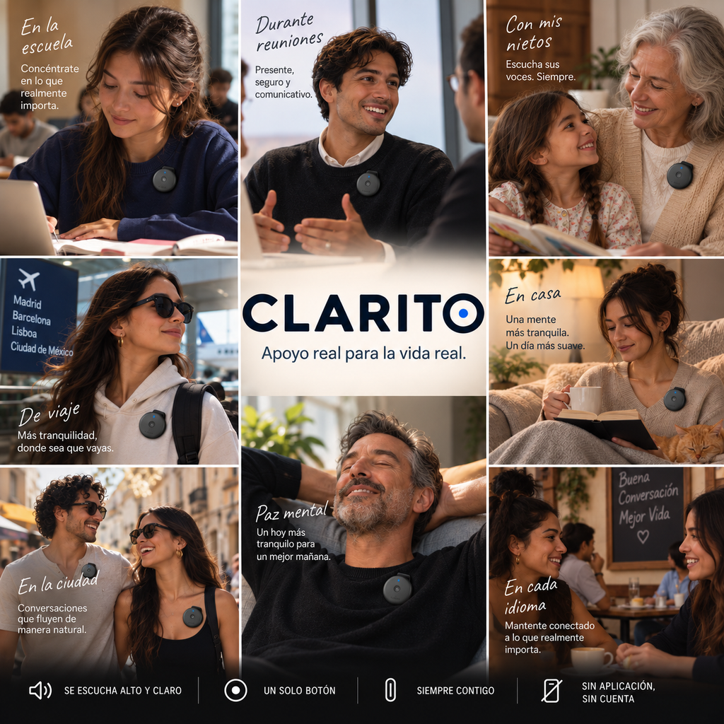Clarito, traductor de voz español e inglés