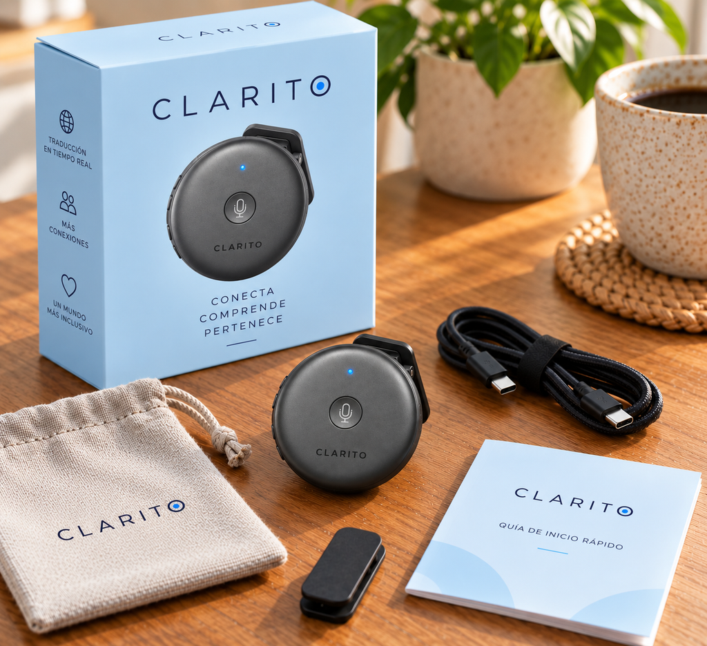 Clarito, traductor de voz español e inglés