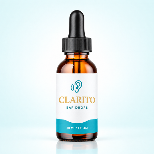 CLARITO Ear Drops 30 ml amber dropper bottle
